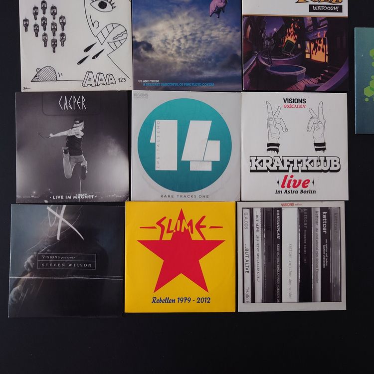 13 x ROCK VISIONS COMPILATIONS RARE TRACKS / LIVE / SPECIALS (Gebraucht ...