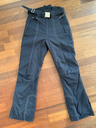 Sportalm Damen Skihose, Gr. 38, Schwarz, gebraucht