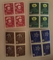1949, Pro Juventute im 4-Block postfrisch