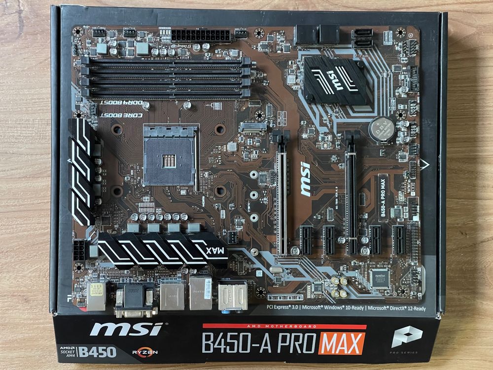 MSI B450-A Pro MAX | Kaufen auf Ricardo