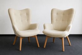 Sessel 2er Set beige guter Zustand