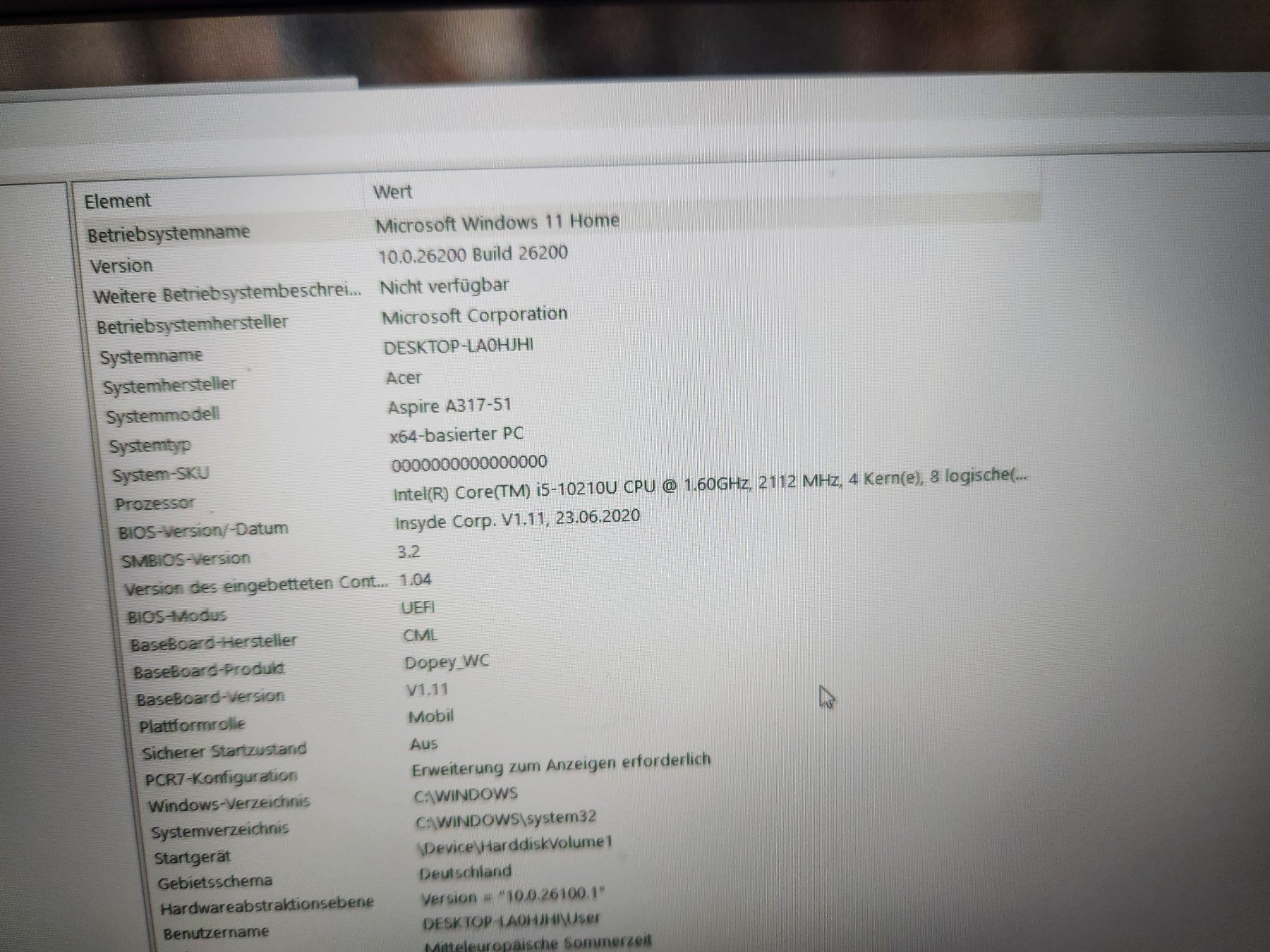 Acer Notebook: AcerAspire A317-51 – Usato da Busswil BE venduto da ritardo1 6