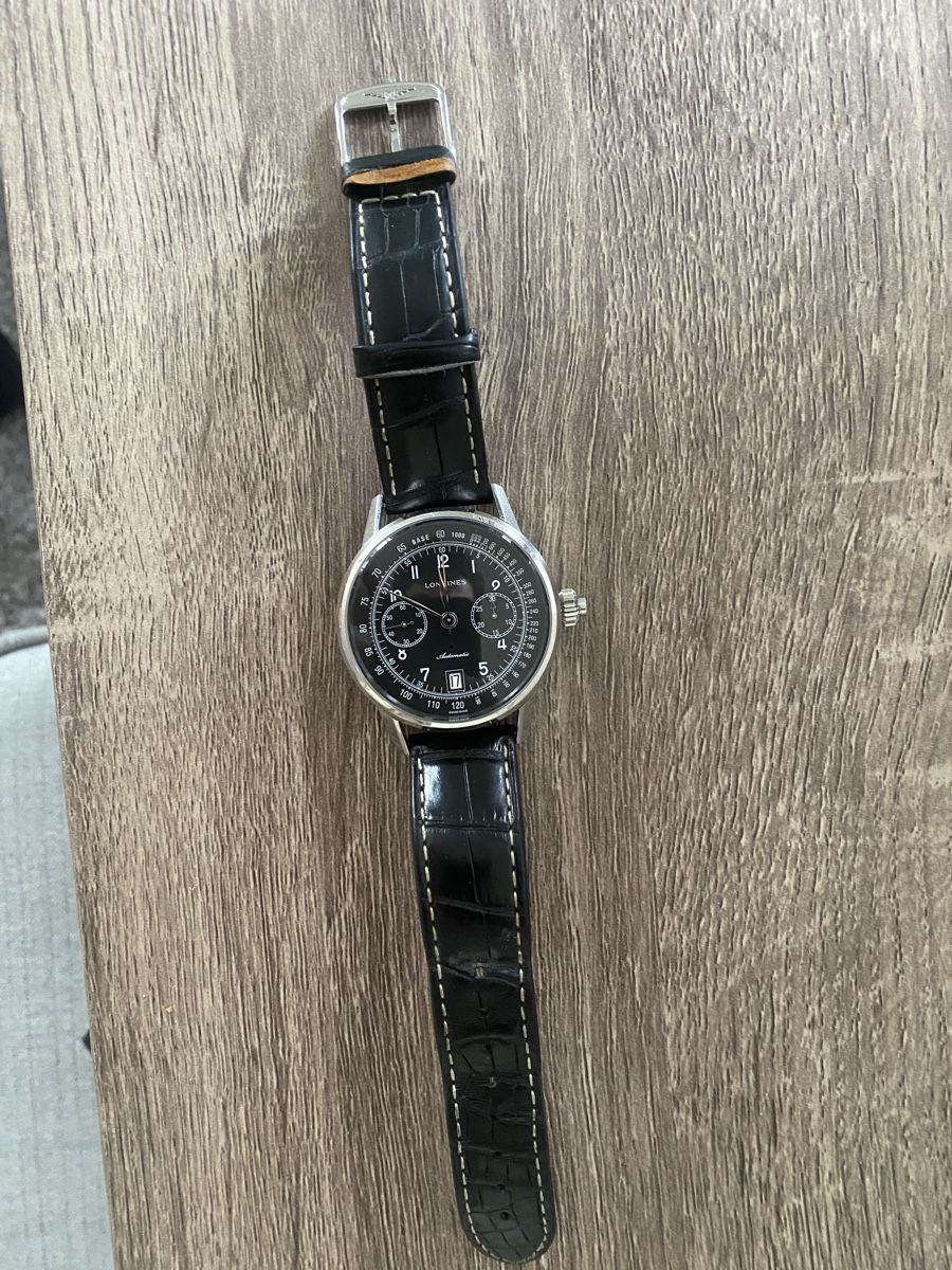 Longines Orologi: Box included - Longines Heritage Chronograph Automatic Watch – Usato da St. Gallen venduto da moh_9622