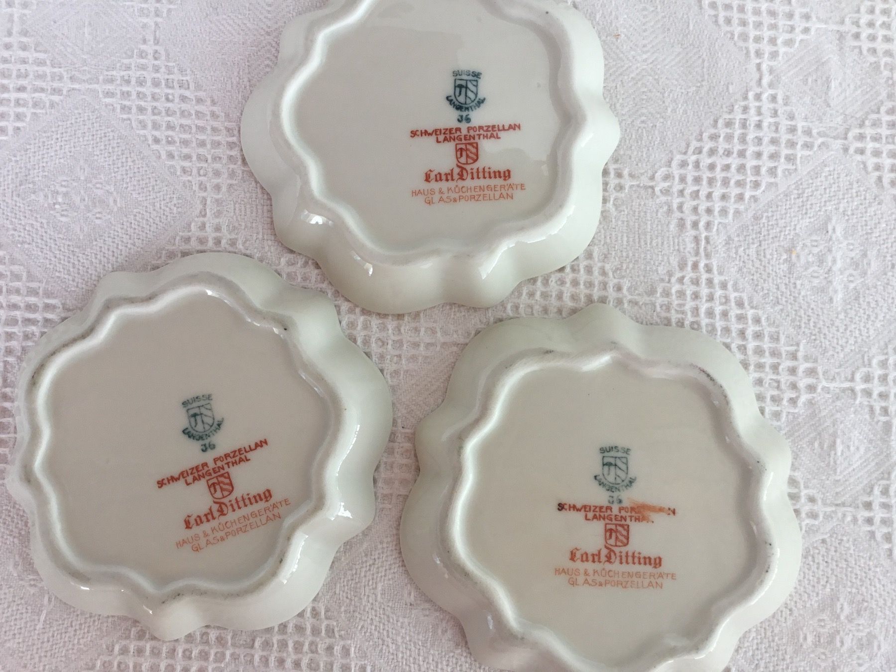 Teller: 3 Teller Langenthal – Gebraucht aus St. Gallen von chamilla 1