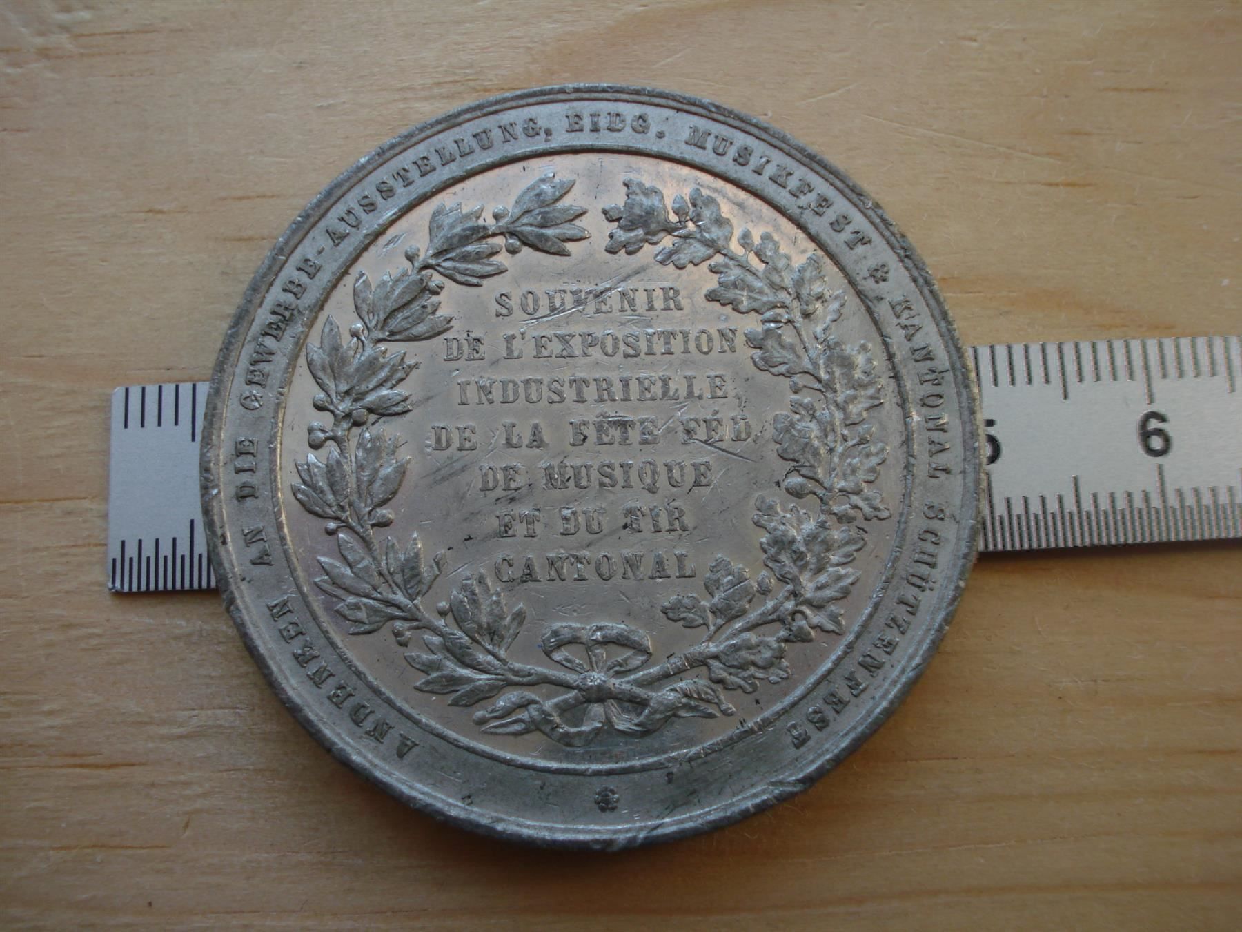 Medaglie: (M)  Médaille  1880  WM – Usato da Erlach venduto da Net-Coins 1