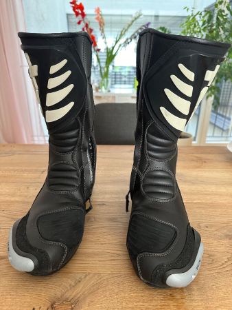 TCX Motorrad-Stiefel, Grösse 43, schwarz