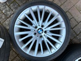 BMW 19 Zoll Alufelgen mit Mischbereifung. 3er Serie