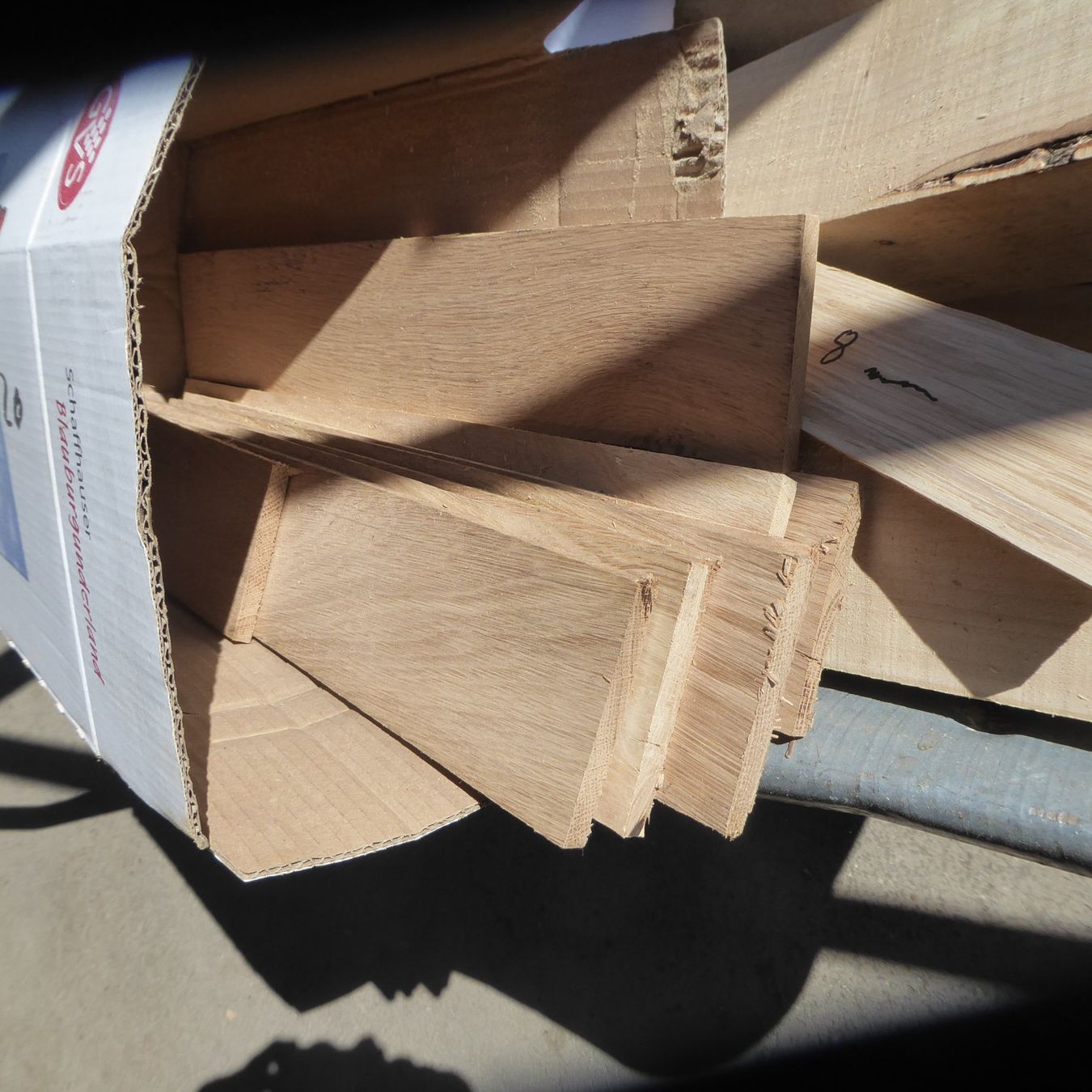 Holzartikel: Eichenbretter 8 mm – Neu (gemäss Beschreibung) aus Sumiswald von Hennri1 1