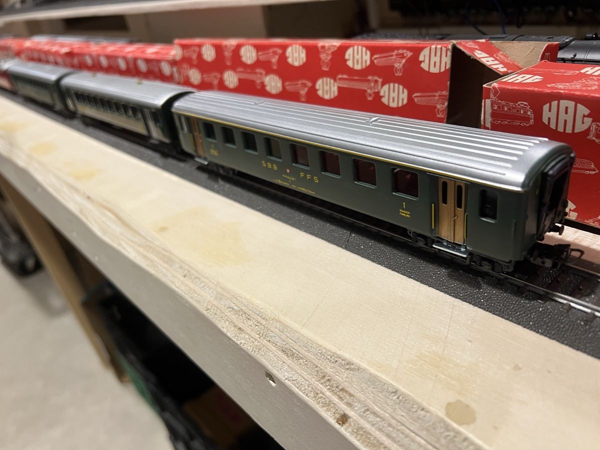 Hag Modellini di ferrovie: HAG Personenwagen – Usato da Dübendorf venduto da Troggy 4