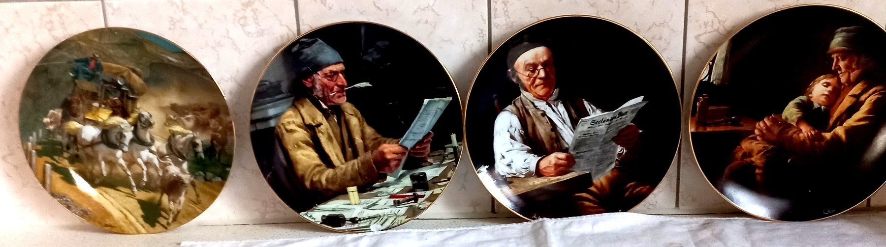 Piatti: Sammelteller Gottfried Keller /Abert Anker usw. – Usato da Baar venduto da 2cvbaar