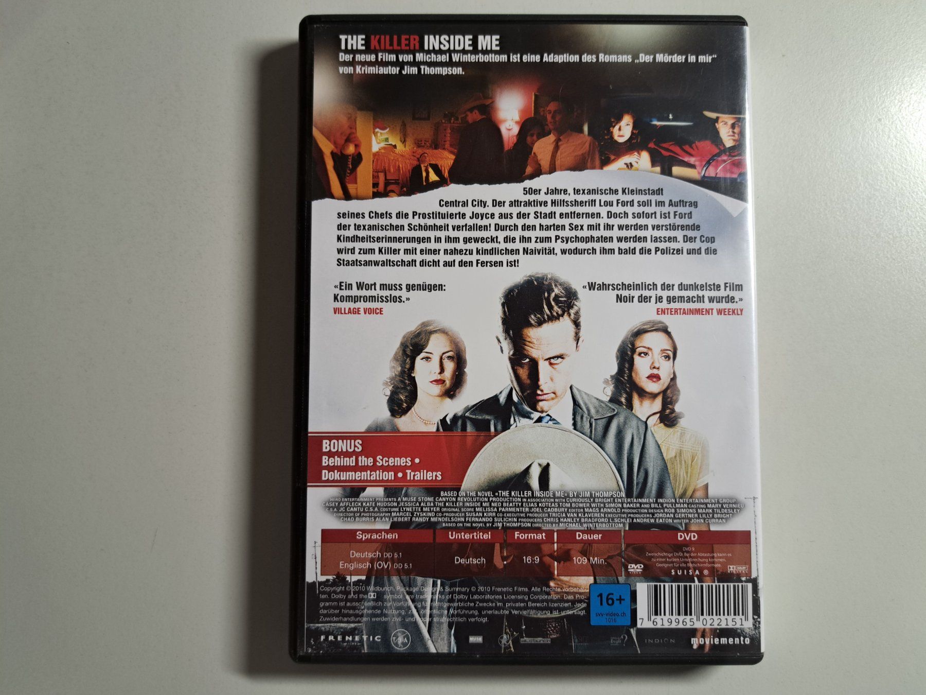 Tutti i DVDs: THE KILLER INSIDE ME – Usato da Wichtrach venduto da LuckyLuke69 1