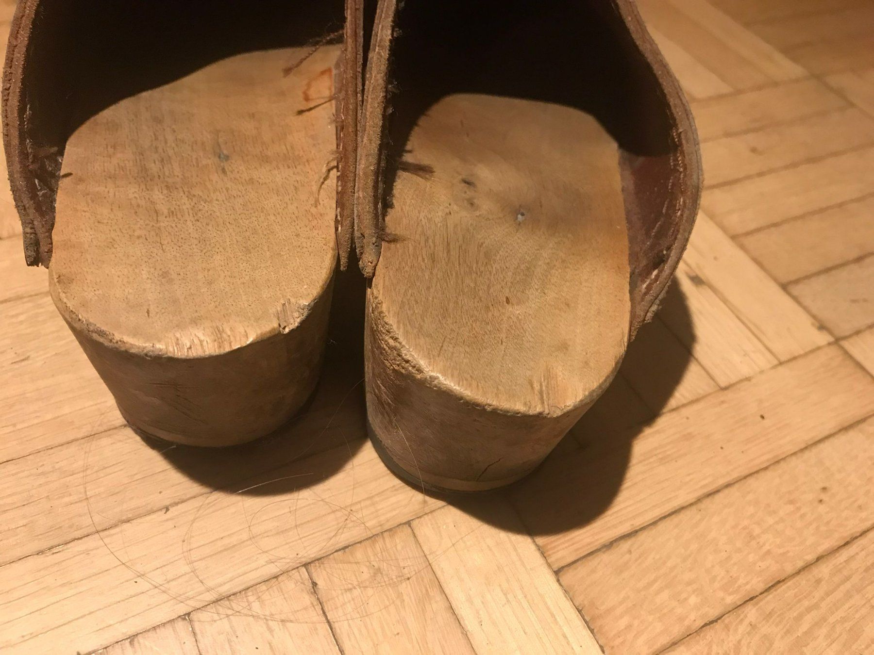 Scarpe da donna: Original Schweden Clogs Holz Schuhe, Echt Leder, Gr. 36 – Usato da Zürich venduto da strampli1216 4