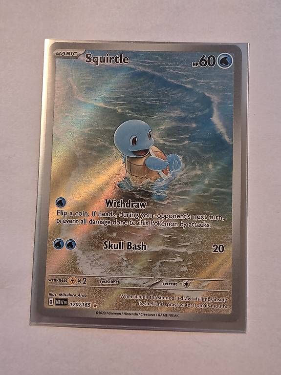 Carte collezionabili: Squirtle Pokemon Karte – Usato da Vordemwald venduto da Lack_Family