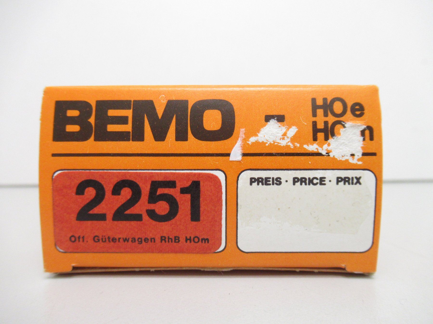 Bemo 2251 Hochbordgüterwagen RhB DC GS H0m (Gebraucht) in Basel für CHF ...