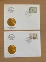 Schweiz 1997 Satz Ersttagsbriefe Nobelpreis Karrer Nobel