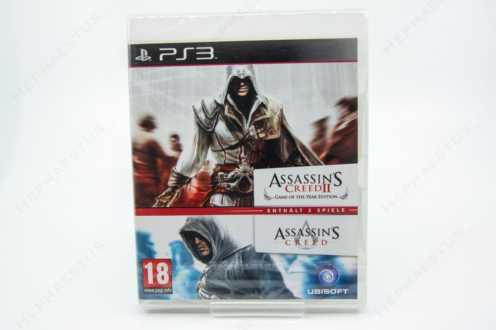 Assassin's Creed II GotY Edition + Assassin's Creed PS3 NEU | Kaufen ...