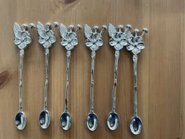 Teelöffel mit blume