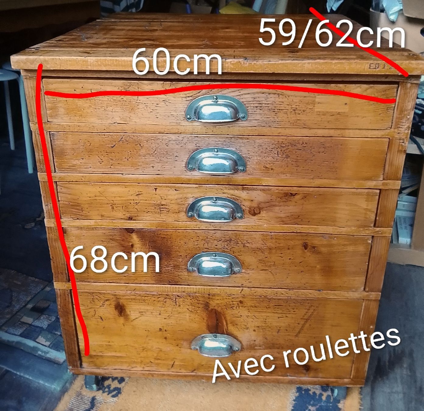 Tutti gli attrezzi: Servante d'atelier ancienne  – Usato da Couvet venduto da fat_kyl7 1