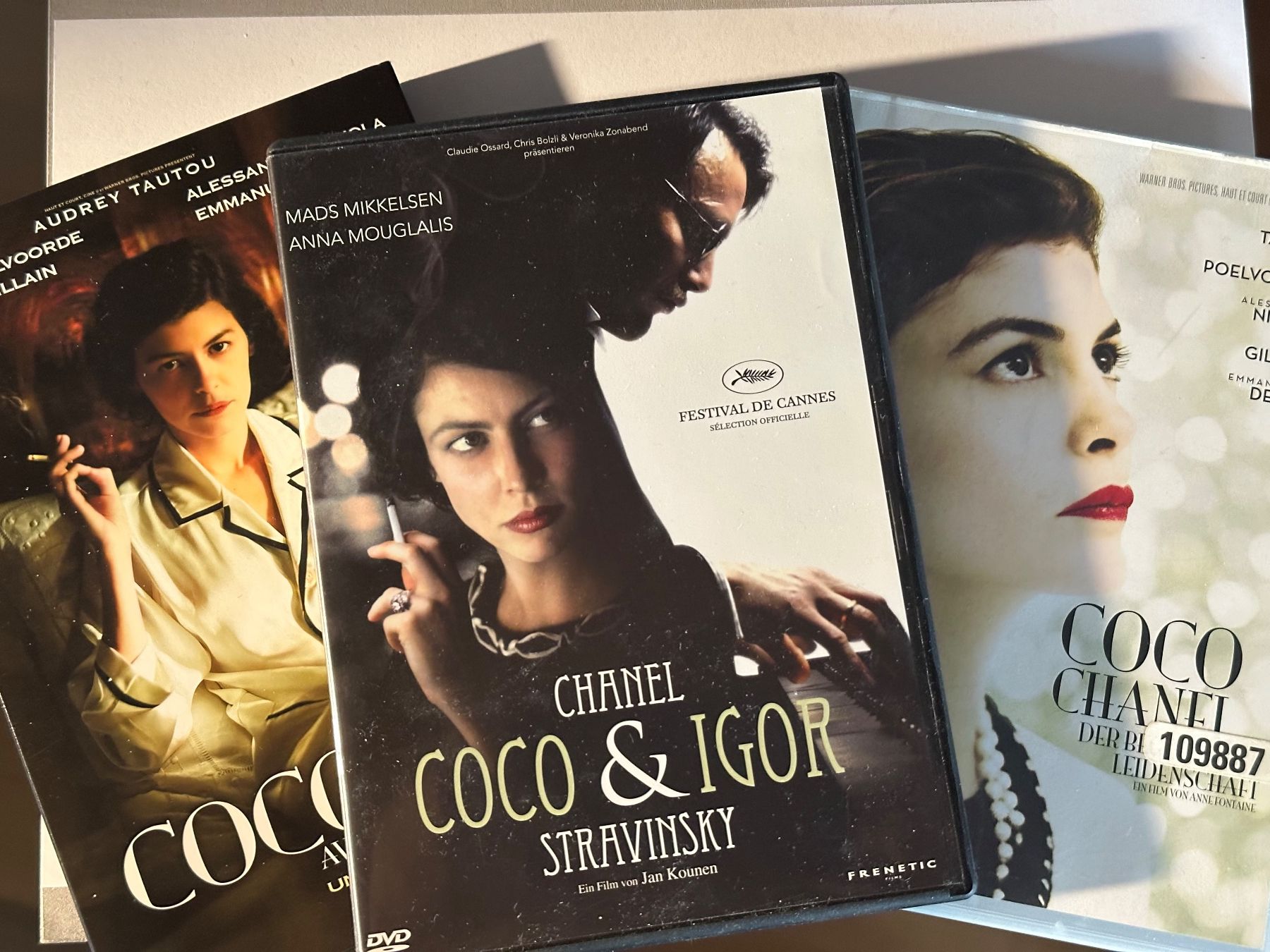 Tous les DVDs: Lot von 5 Chanel DVD – D'occasion à Aarburg par flacon05 2