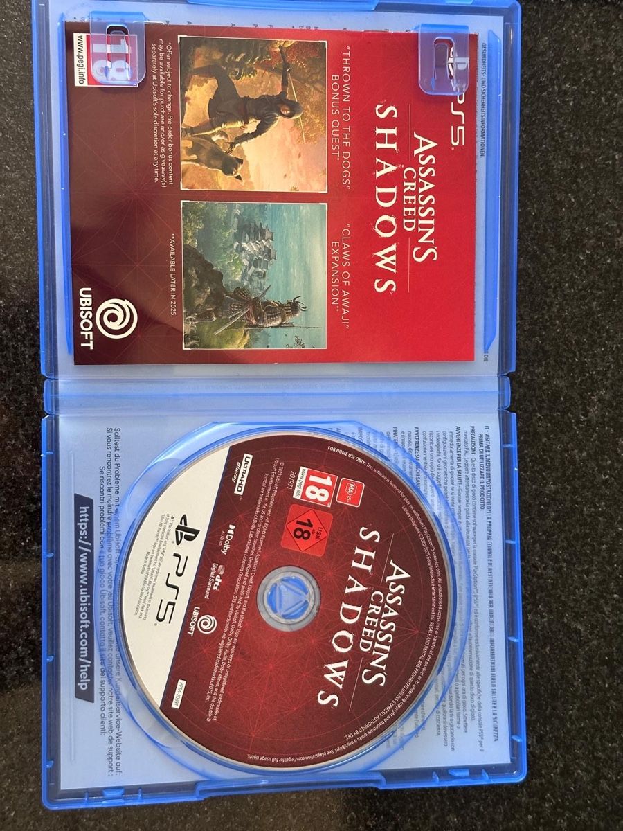 Spiele: PS5 Spiele Assassin's Creed Mirage & Shadows Bundle – Gebraucht aus Immensee von mei_x2n6 1