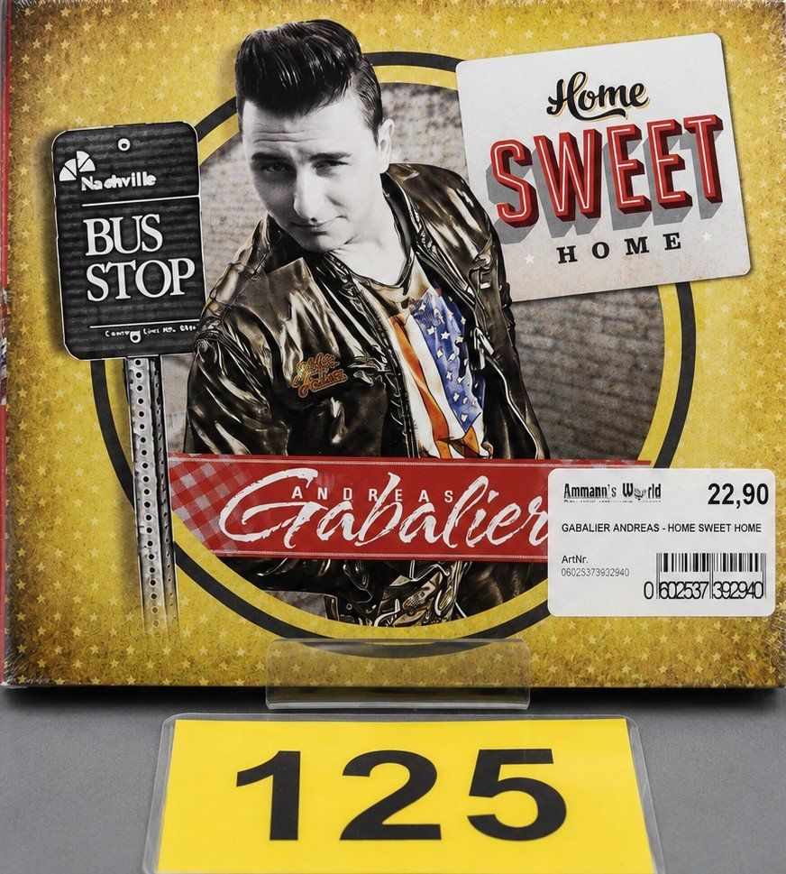 CDs: CD Andreas Gabalier "Home Sweet Home", Nr. 125 – Neu und originalverpackt aus Kottwil von Crazyrolf