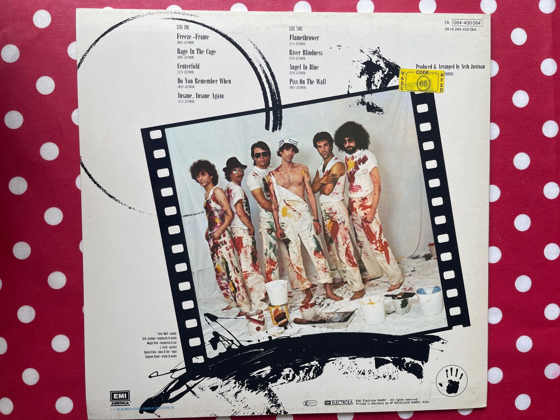 Vinyles: A557/The J. Geils Band- Freeze Frame – D'occasion à Frutigen par Philippe_jsp 1