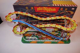 Technofix Big Dipper No. 316 Blechspielzeug ALLE DREI AUTOS