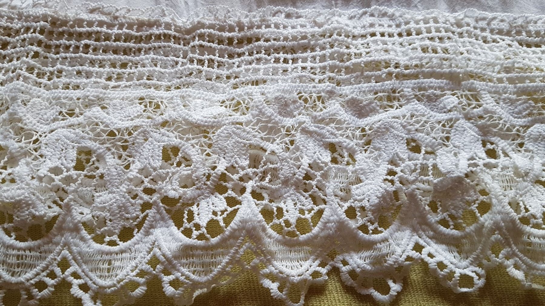 Tuniken: Haut - tunique blanche, fluide, dentelle taille S – Gebraucht aus Villiers von san_jn5w 3