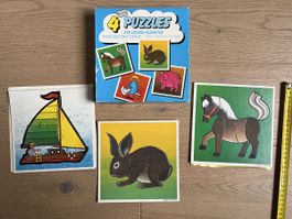 Silva Puzzle 3 Stk. für unsere Kleinsten, Vintage