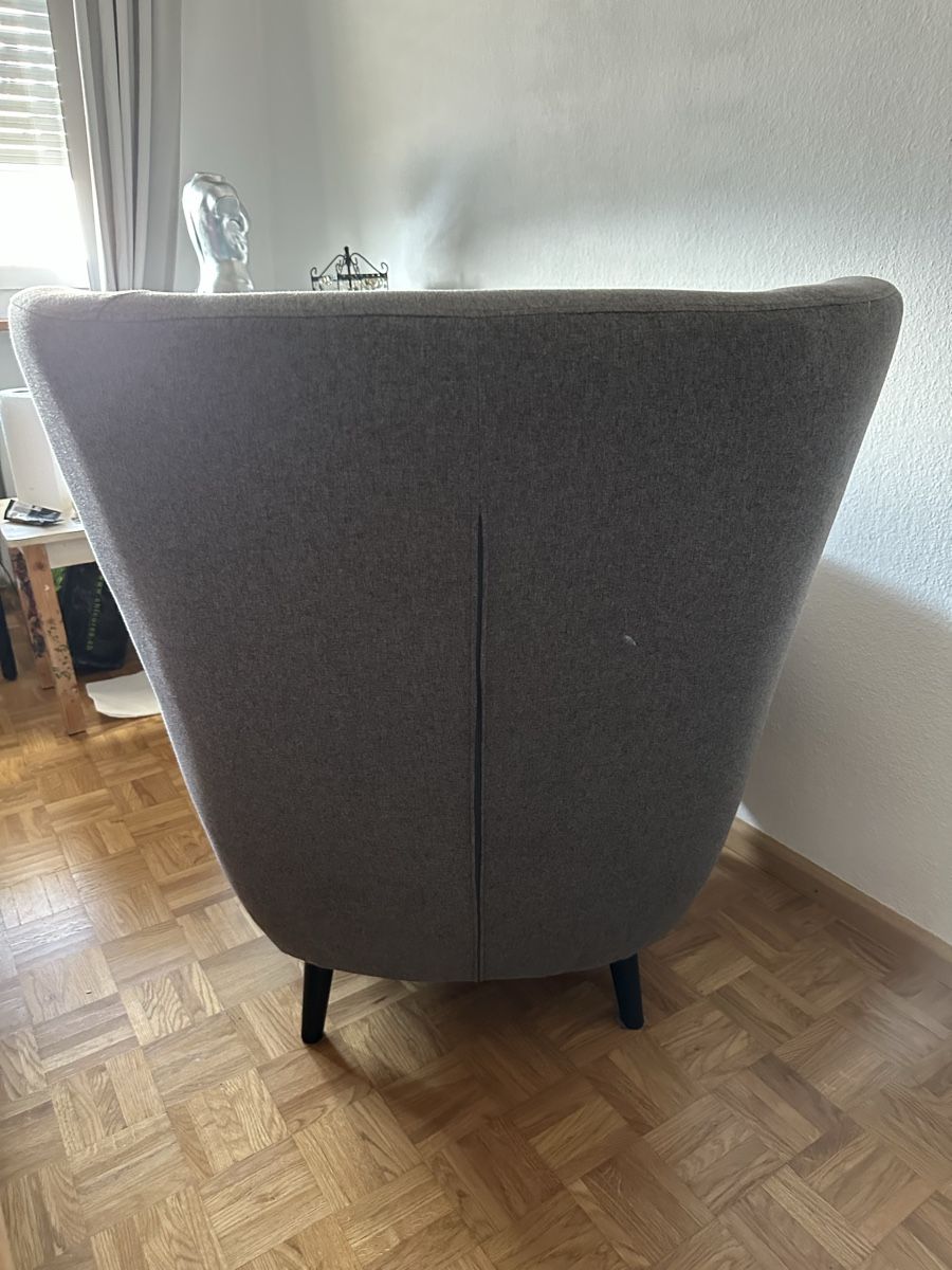 Jysk Sessel: Grauer Sessel – Gebraucht aus Reinach BL von lar_nd89 6