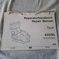 Manuale di officina per motore Aprilia 655/95