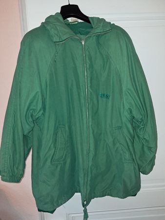 Micro Sunset Sportswear Jacke, Grün, Grösse M, Top!