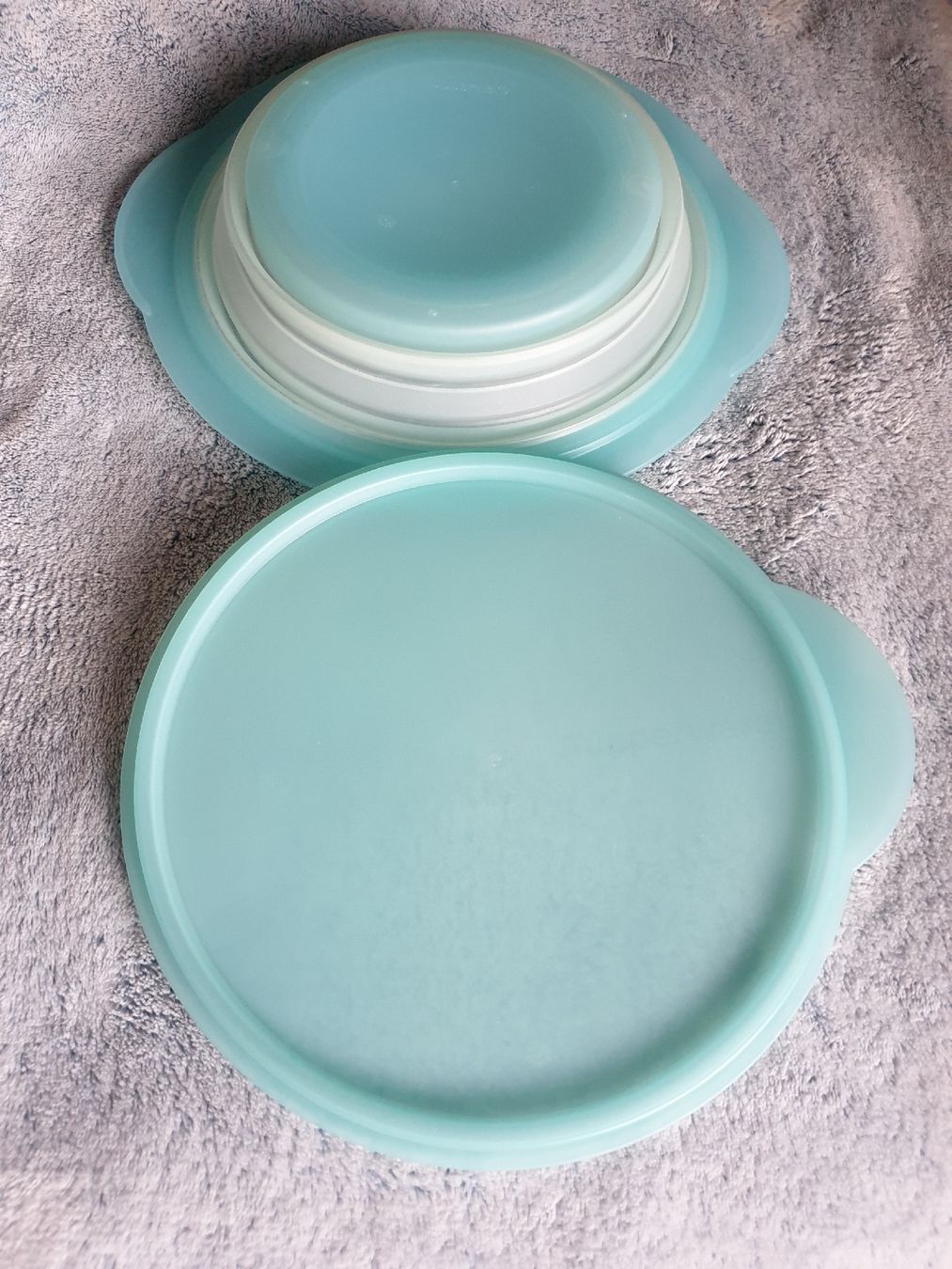 Tupperware Contenitori & Simili: Tupperware faltbar Schüssel, mint  950 ml – Nuovo (secondo la descrizione) da Wettingen venduto da tg_sd 1