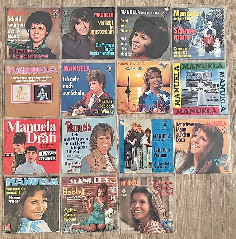 Dischi in vinile: Manuela Singles 47 Stück 7 Zoll – Usato da Gümligen venduto da VIN-TAGE-ZONE 2