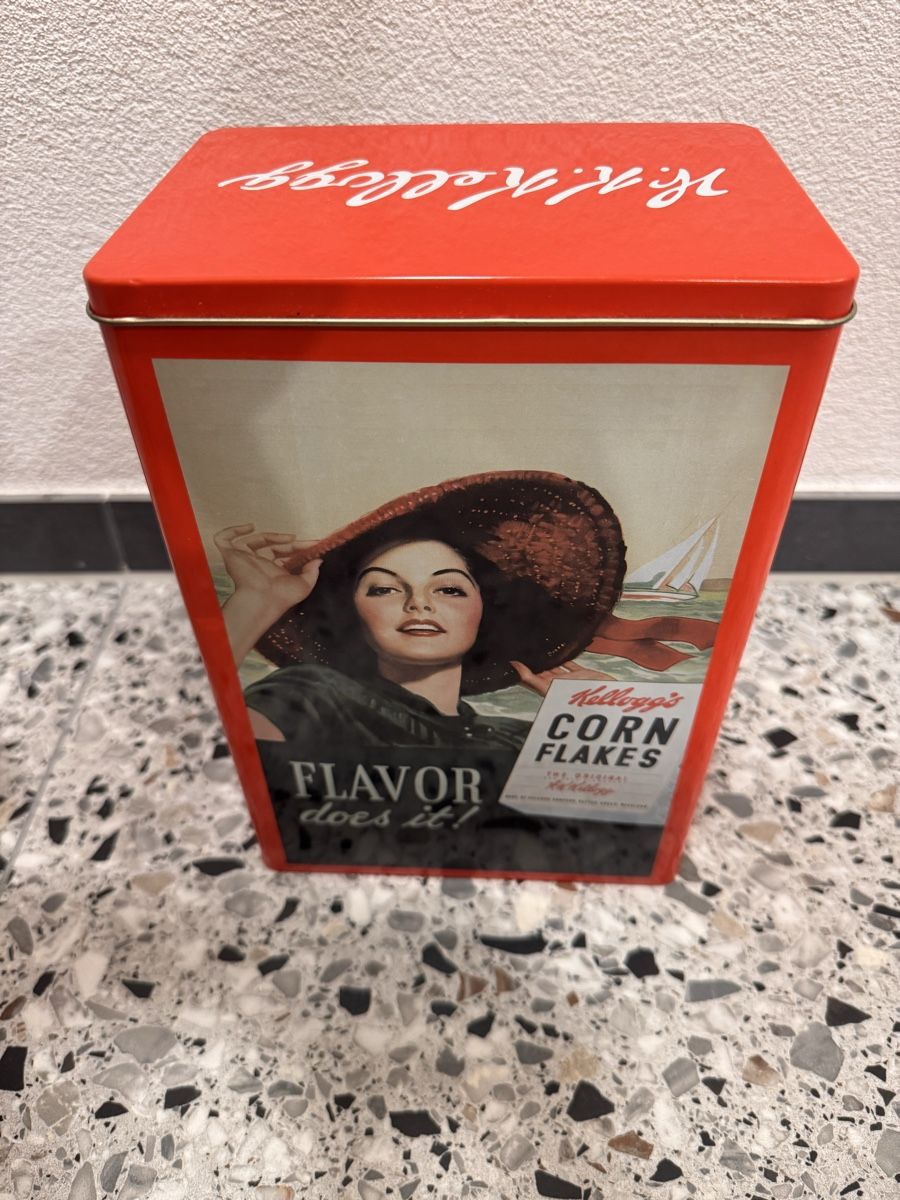 Altro in Decorazioni & Accessori: Kellogg's Corn Flakes Blechdose retro – Usato da Bern venduto da chr_y8f7