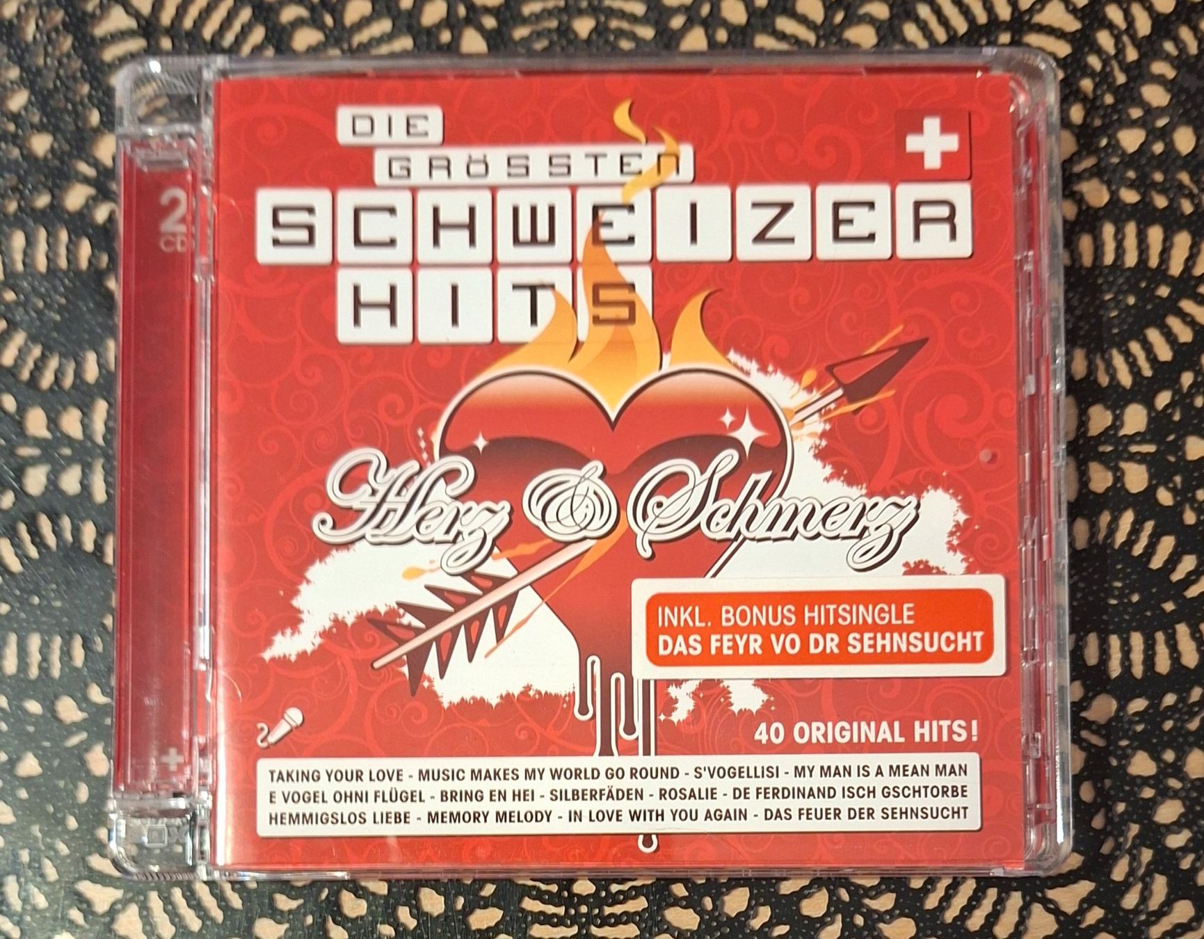 CD: Die Grössten Schweizer Hits - Herz & Schmerz Sampler CD 2008 – Usato da Amriswil venduto da Celini3