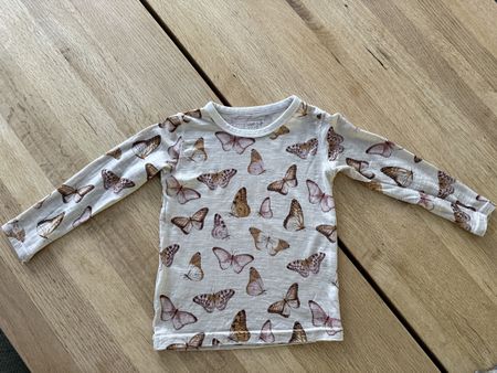 Langarmshirt Hust and Claire Wolle Seide Grösse 98/104