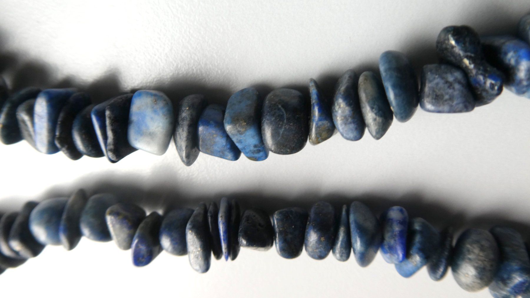 Catenine: Blaue Lapislazuli Halskette Splitterkette – Usato da Frauenfeld venduto da dhour 3