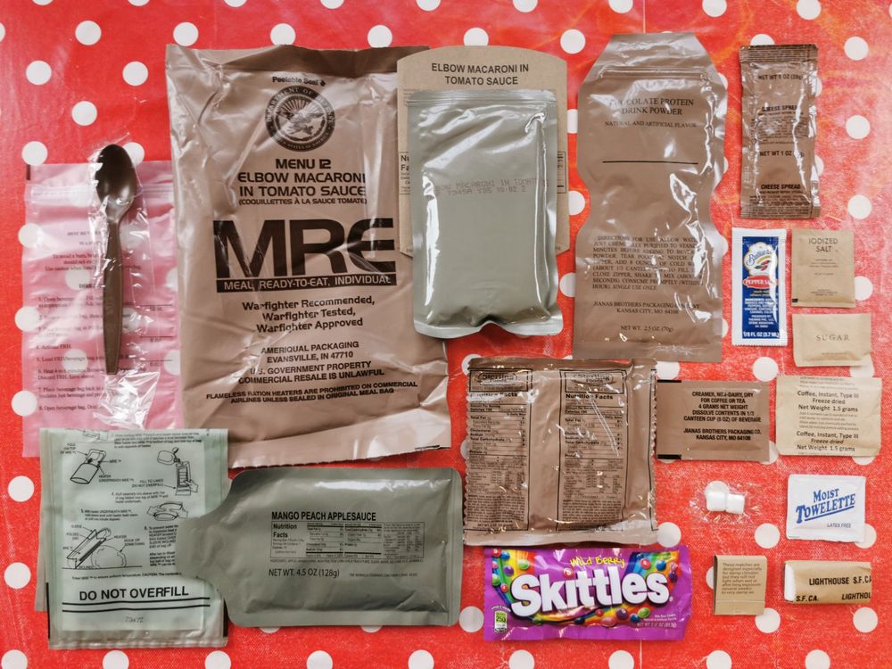 Original US Army MRE Menu #9 Beef Stew Insp. 2/25 | Kaufen auf Ricardo