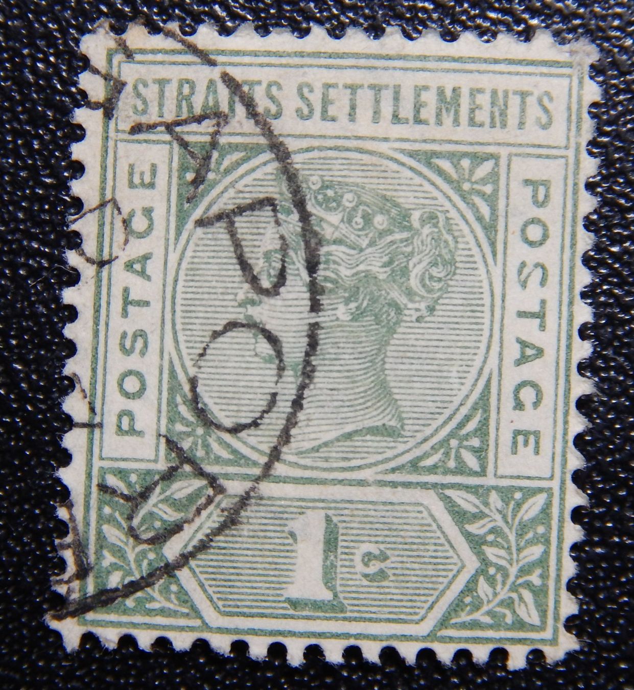 Tutti i francobolli: Straits Settlements British Kat. 64 gest. 1892 Kat. 275 Poun – Usato da Zürich venduto da Muehlekauf