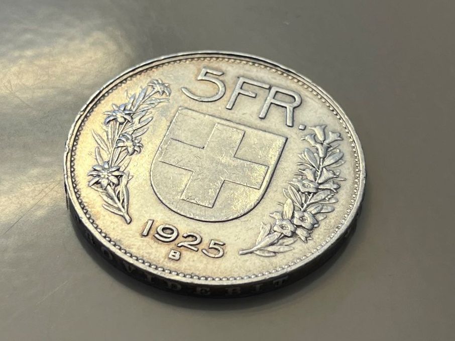 Tutti le monete: 5 Franken 1925, Vorzüglich!!! – Usato da Tägerwilen venduto da Beata1sager 8