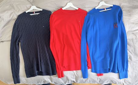 Tommy Hilfiger Herren Pullover Paket XXL – Original