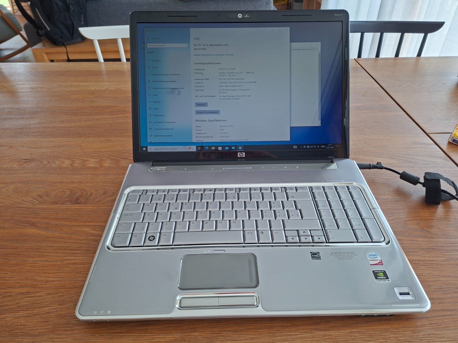 Hewlett Packard Notebooks: HP Pavillion dv7 – Gebraucht aus Schmidshof von Palmanito