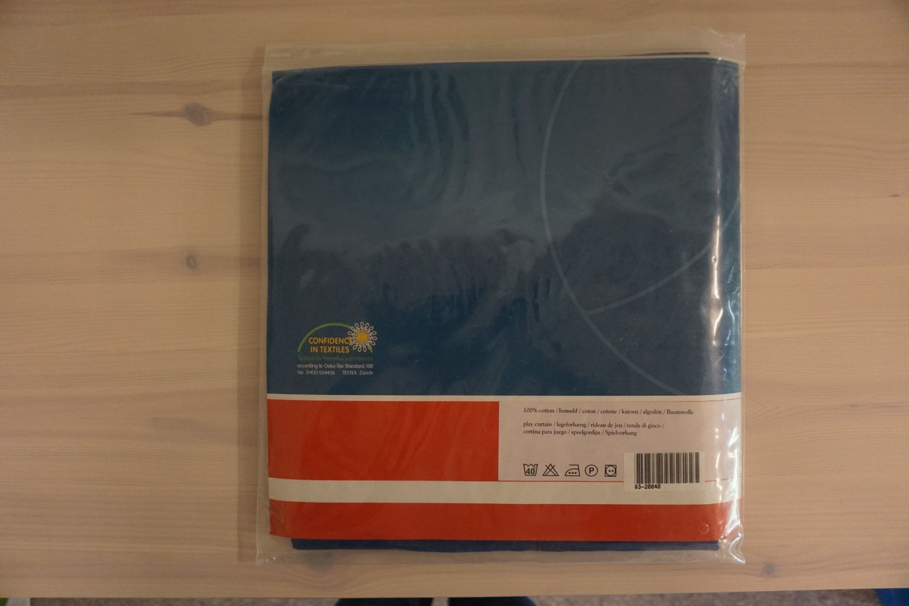 Flexa Tende: Flexa Spielvorhang blau – Nuovo e nell'imballaggio originale da Giswil venduto da sowo60 1