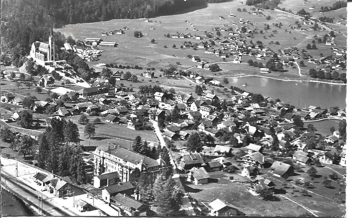 Cartes postales: AK  Lungern OW  Fliegeraufnahme – D'occasion à Appenzell par mai25