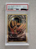 One Piece Card DON!! Card Crocodile-Gold PSA 10 GEM MT