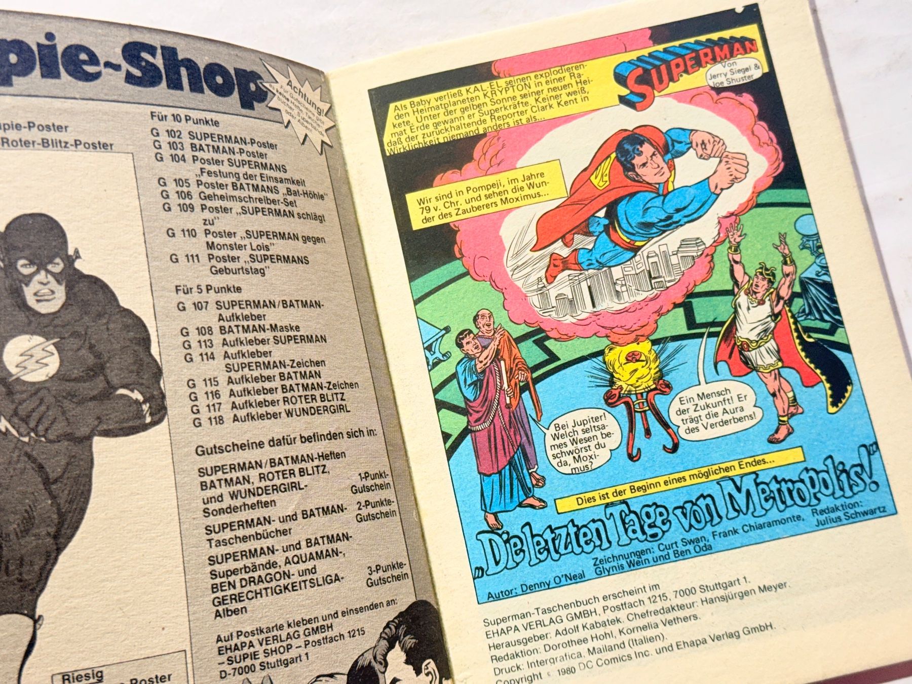 Comics: Superman Taschenbücher, Nr. 20, 22, 24 - Top Zustand! – Gebraucht aus Zuerich von SonderArt-Wertgut 5