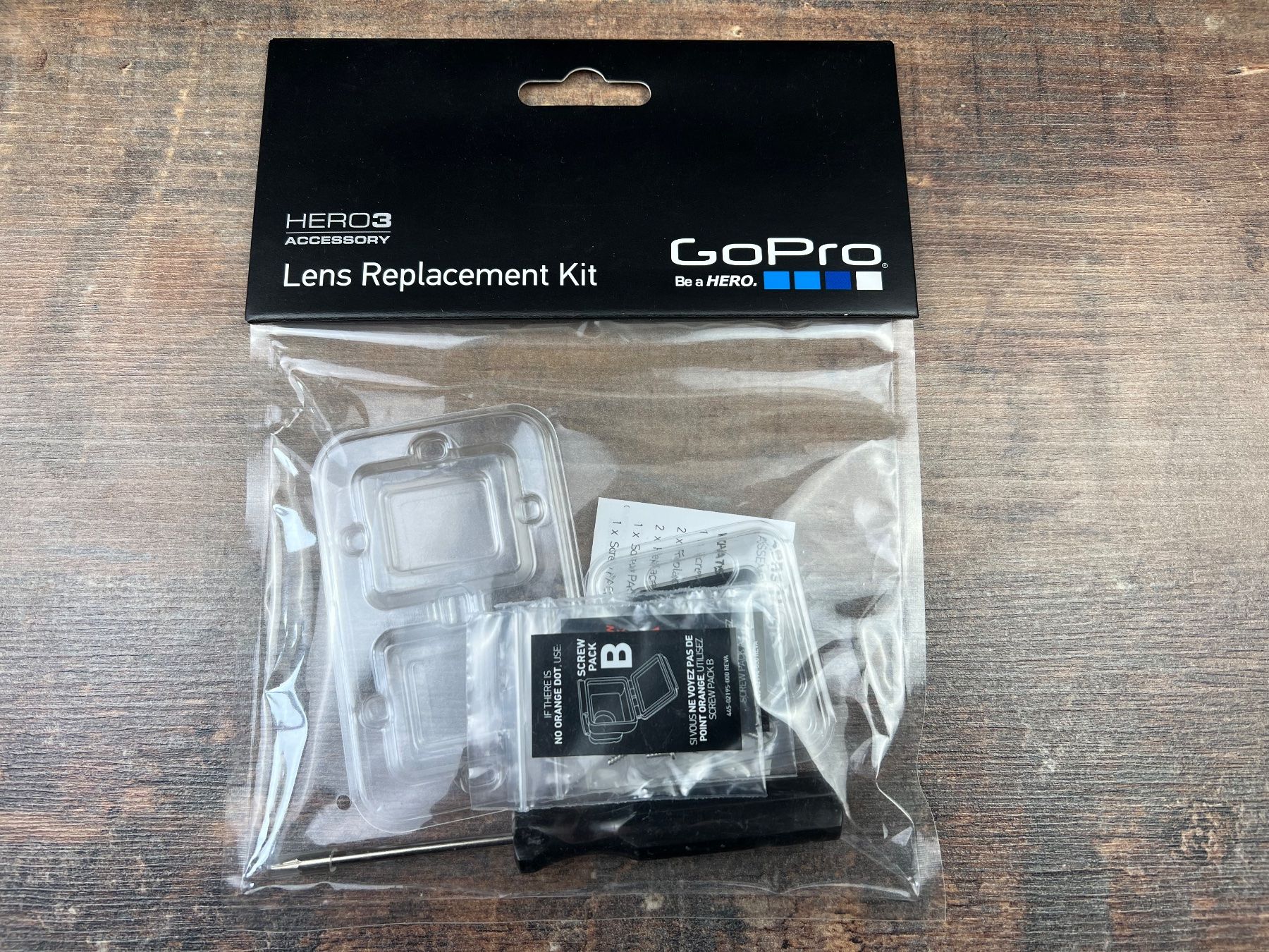 Gopro Action Cam: Go Pro Lens Replacement Kit – Nuovo e nell'imballaggio originale da Hallau venduto da R.R.91