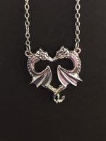 Drachen Halskette - Modeschmuck