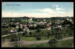 Gossau /St. Gallen, Ortsansicht aus der 